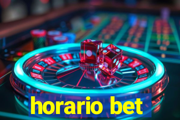 horario bet